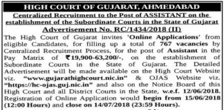 hmedabad-news/youth-education/recruitment-in-gujarat-high-court-for-assistant-post