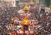 The 141st Rath Yatra of Lord Jagannath commenced this morning in the city amid tight security as lakhs of devotees flocked to the 18km route