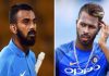 India cricketers Hardik Pandya and K L Rahul fined Rs 20 lakh each by the BCCI
